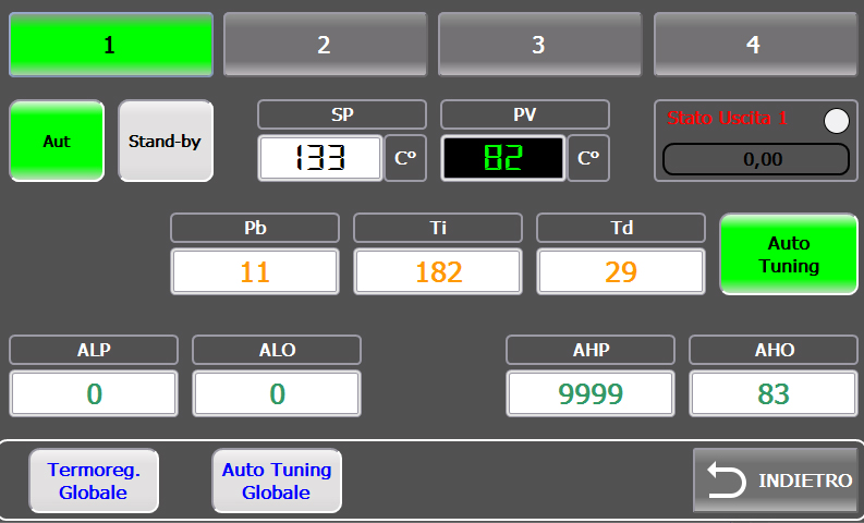 Tesmit termosigillatrice semi auto per grossi formati mizar x med software di gestione regolazione pid